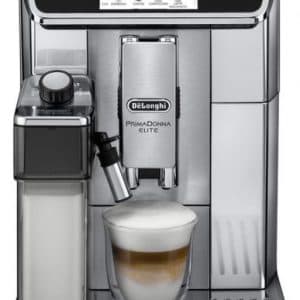 ديلونجي ماكينة قهوة مفلترة حبوب - فضي DLECAM650.75M